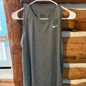 Nike Women's Heather Gray Tank Top